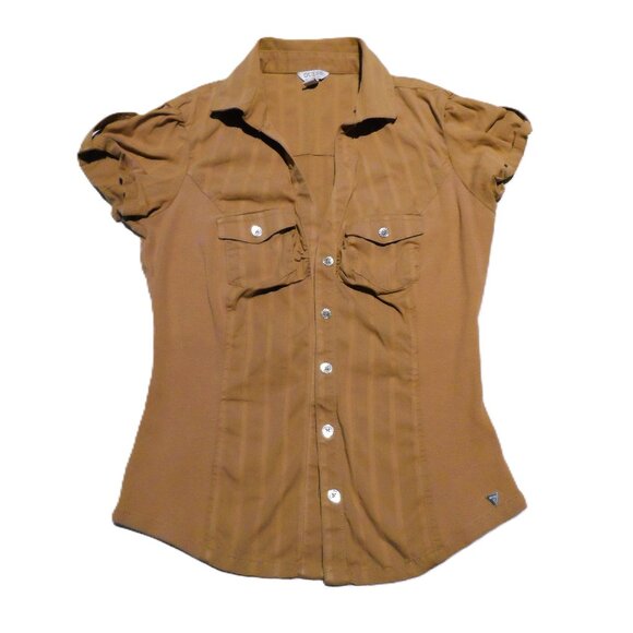 Guess - Blouse Buttons - sz., XS - Picture 1 of 6